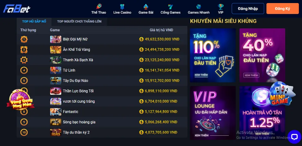 Chương trình VIP 888b